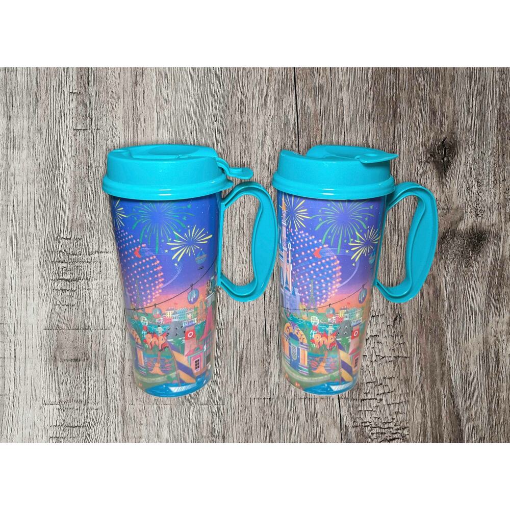 Disney refillable mug set of 2 - Picture 2 of 2